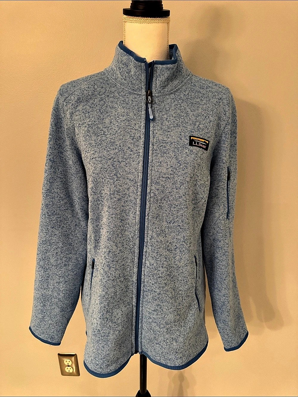 L.L.Bean Sweater Fleece Full-Zip Jacket